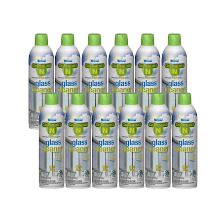 Chase Products Green World Glass Cleaner net 14 oz. ., 12PK 5906